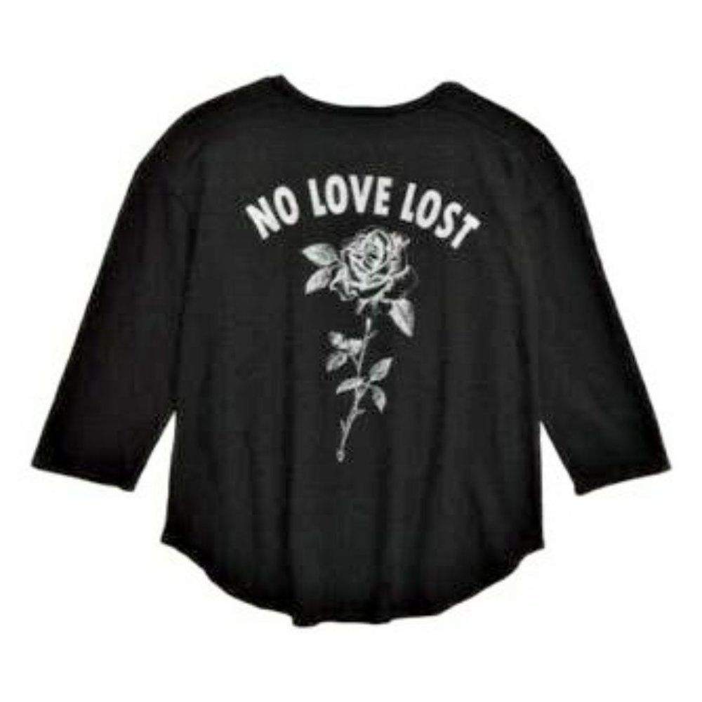 Treasure & BondNo Love Boxy Graphic Tee, Big Girls